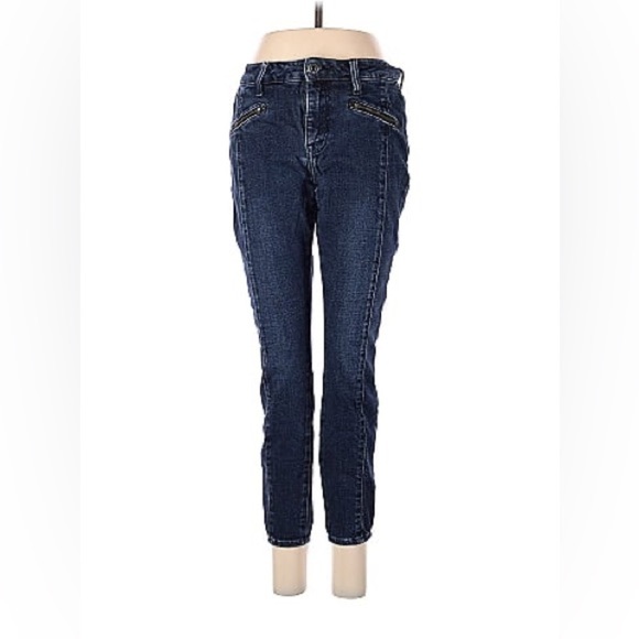 Pistola Dark Wash High Rise Boyfriend Jeans Sz 26 - Picture 3 of 7